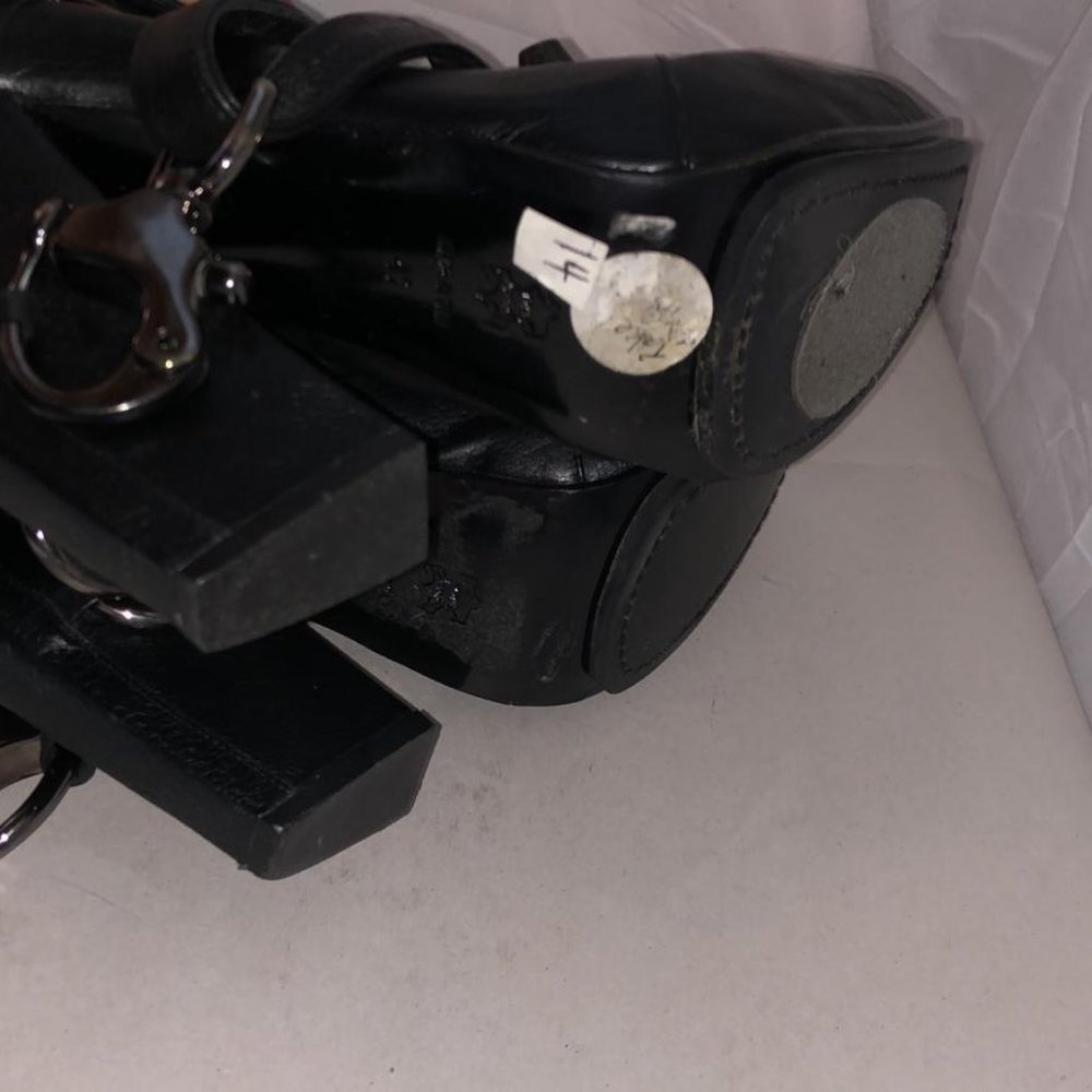 Actual RUNWAY Rare ❤️Nicholas Kirkwood X Rodarte Over Knee Thigh High Heel Boots - Picture 16 of 17